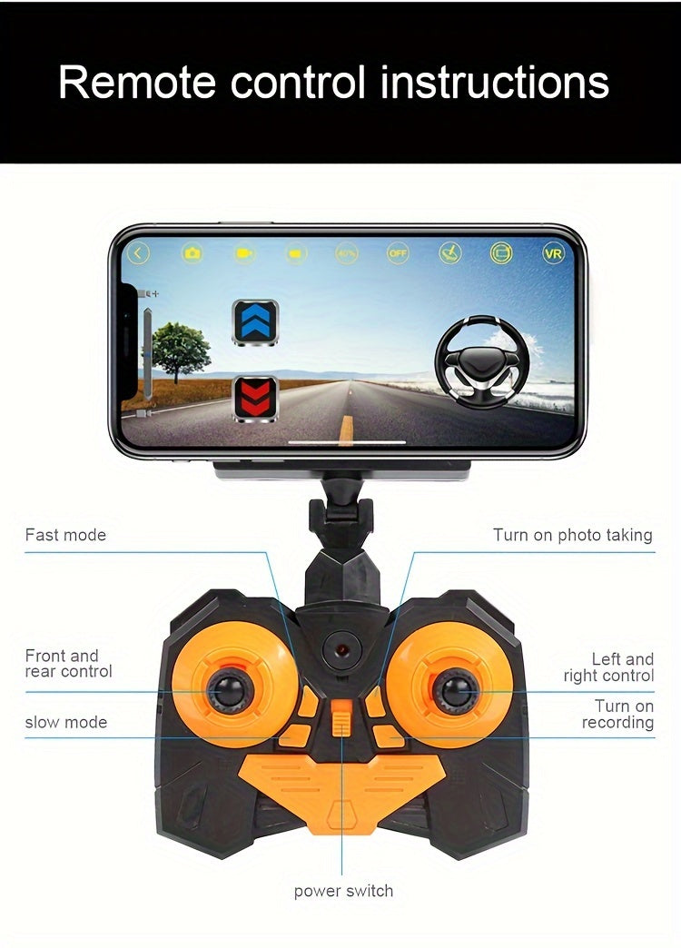 720P Camera Remote Control Car Wireless Climbing Car Wifi Photo Recording Gravity Sensing Mobile Phone Control