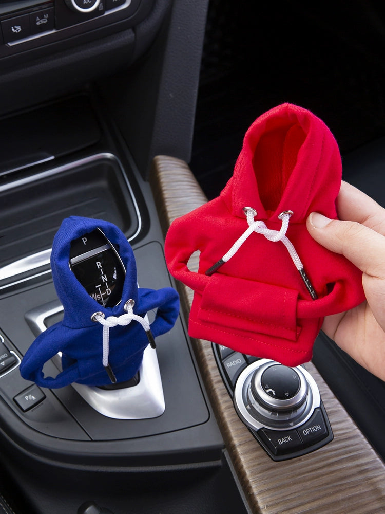 Hoodie Sweatshirt Gear Winter Hand Sweat Prevention Shift Knob Cover