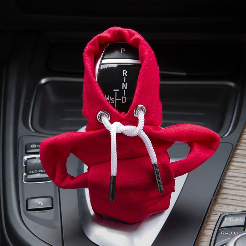 Hoodie Sweatshirt Gear Winter Hand Sweat Prevention Shift Knob Cover