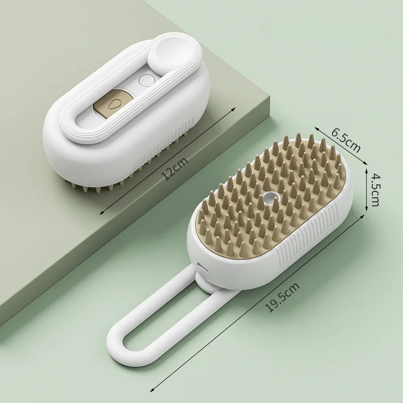 PetCare SteamBrush™ - Escova elétrica de tosa com spray de água