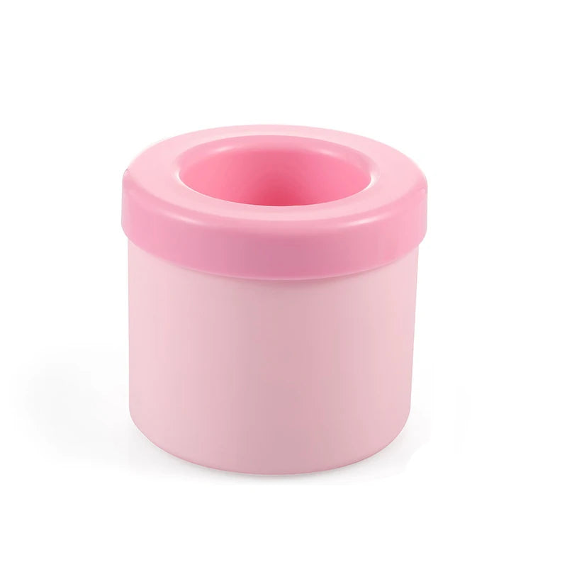 Molde de cubo de gelo de silicone redondo balde de gelo verão caseiro faça você mesmo geladeira congelar máquina de gelo criativo molde de cubo de gelo ferramentas de bar ou cozinha