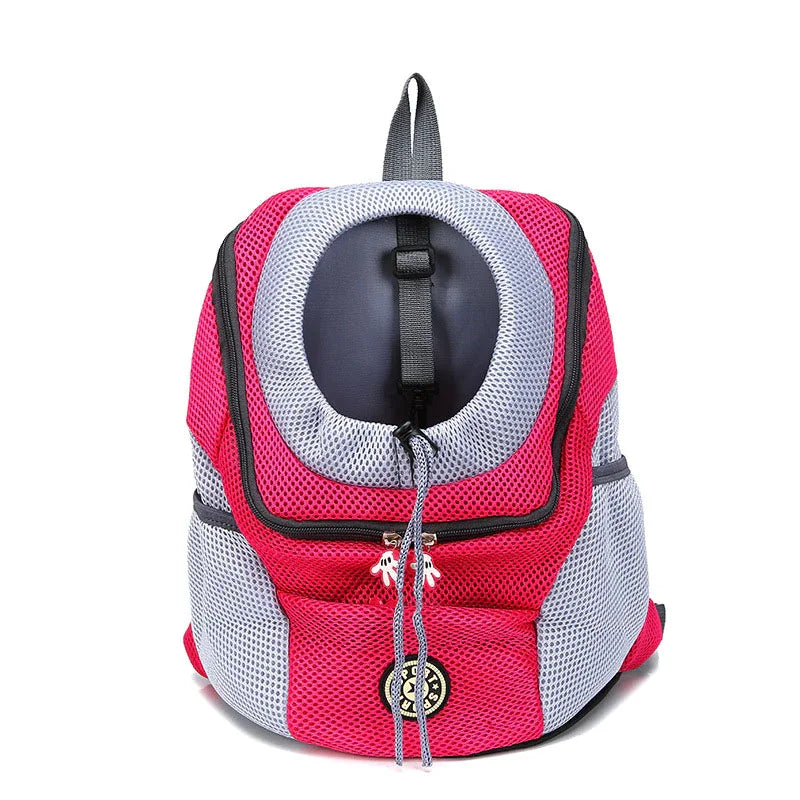 Mochila de Viagem Portátil de Ombro para Cachorros