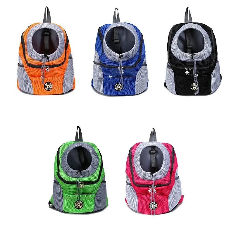 Mochila de Viagem Portátil de Ombro para Cachorros